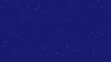 cielo nocturno azul oscuro con estrellas vector