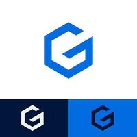 Letter G logo icon design template elements Vector eps