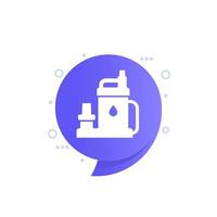 sump pump icon for web vector