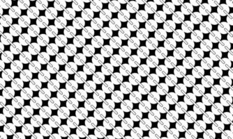 Seamless Circle Shape Motifs Pattern for Ornate, Background or for Decoration. Vector Illustration
