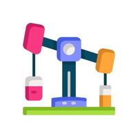 pumpjack icon for your website, mobile, presentation, and logo design. vector