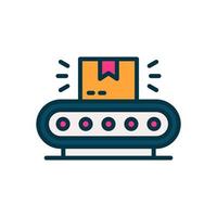 conveyor icon for your website, mobile, presentation, and logo design. vector