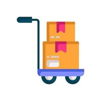 trolley cart icon for your website, mobile, presentation, and logo design. vector