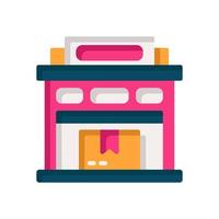 warehouse icon for your website, mobile, presentation, and logo design. vector