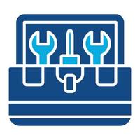 Tools Glyph Two Color Icon vector