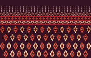 Native pattern design. This is a native pattern traditional geometric. Designed for the textile industry, background, carpet, wallpaper, clothing, ethnic fabric, and native pattern abstract. vector