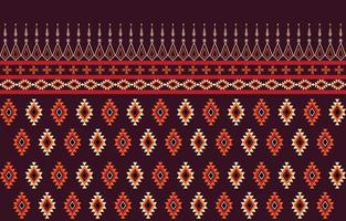 Native pattern design. This is a native pattern traditional geometric. Designed for the textile industry, background, carpet, wallpaper, clothing, ethnic fabric, and native pattern abstract. vector