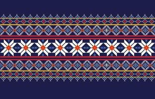 diseño de patrones nativos. este es un patrón geométrico tradicional nativo. diseñado para la industria textil, fondo, moqueta, papel pintado, ropa, tela étnica y patrón nativo abstracto. vector