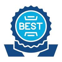 Best Seller Glyph Two Color Icon vector
