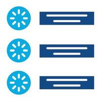 Activity Glyph Two Color Icon vector