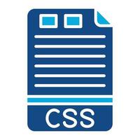CSS Glyph Two Color Icon vector