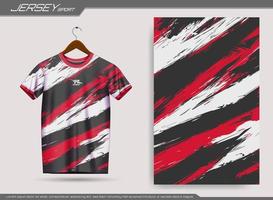 Jersey sports t-shirt. Soccer jersey mockup for soccer club. Suitable for jersey, background, poster, etc. vector