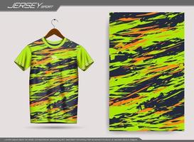 Jersey sports t-shirt. Soccer jersey mockup for soccer club. Suitable for jersey, background, poster, etc. vector