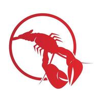 lobster vector illustration design icon