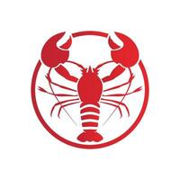 lobster vector illustration design icon