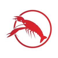 lobster vector illustration design icon