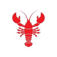 lobster vector illustration design icon