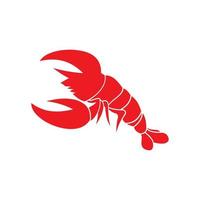 lobster vector illustration design icon