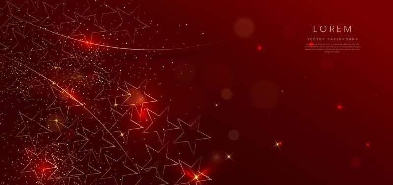 Red Stars Background Vector Art & Graphics 