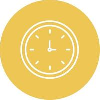 Time Line Circle Background Icon vector