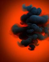 Black Color Smoke Effect Background photo