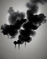 Black Color Smoke Effect Background photo