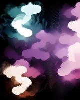 Colorful Smoke Effect Background photo
