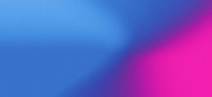 Blue magenta pink abstract gradient background with grainy texture effect, web banner design photo