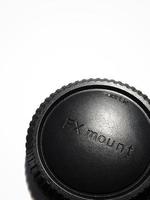 Jakarta, Indonesia in May 2022. Close up of Fuji X-mount FX - Auto Focus Macro Extension Tube Set. photo