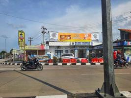 java central, indonesia en noviembre de 2022. estación de policía unidad turjawali de la unidad de tráfico de la policía tegal. foto