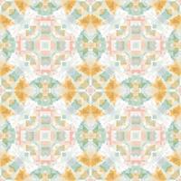 Pixel mosaic seamless pattern design, Repeat textile design. Fabric print vector