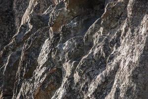 closeup stone of cliff photo