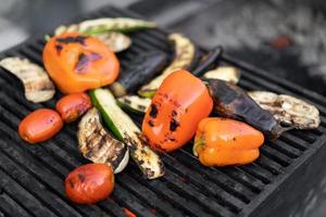 vegetables roasted grilled photo