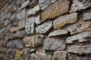 Stone wall background or texture photo