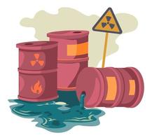 residuos tóxicos peligrosos, vector de fuga industrial