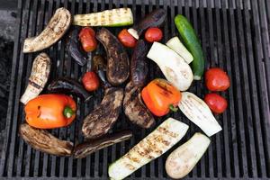 vegetables roasted grilled photo