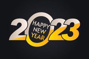 Happy new Year 2023 Banner and poster vector