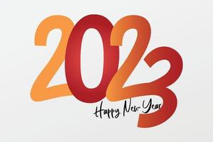 Happy new Year 2023 Banner and poster vector