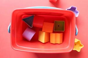 Geometric shapes for games and children learning. photo