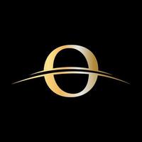 letter O Logo Design Luxury Template vector