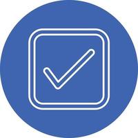 Marked Line Line Circle Background Icon vector