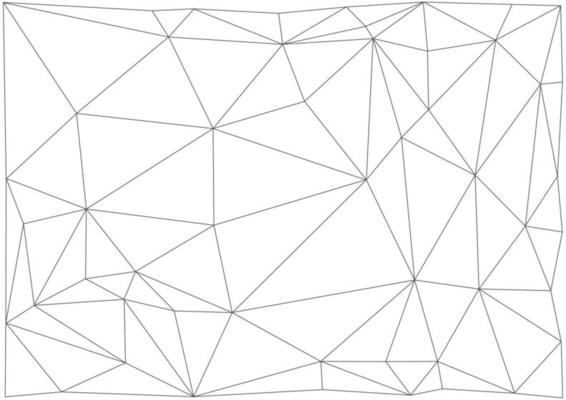 Polygon abstract polygonal geometric triangle background. Origami white pattern.