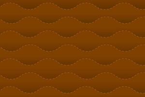 pattern of leather seats in gradation brown tones abstract background for design vector