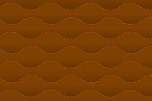 pattern of leather seats in gradation brown tones abstract background for design vector