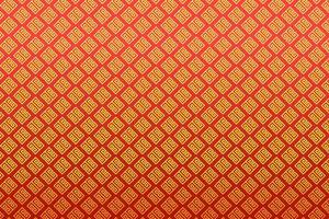 Pattern with geometric elements in red-gold tones, abstract background for design vector
