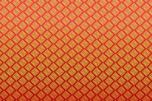 Pattern with geometric elements in red-gold tones, abstract background for design vector