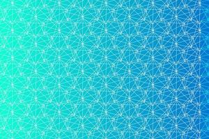 Pattern with geometric elements in blue tones gradient abstract background for design vector