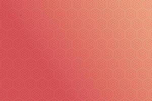 Pattern with geometric elements in pink tones. Gradient abstract background vector