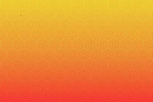 Pattern with geometric elements in yellow-orange tones. gradient abstract background vector