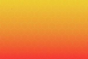 Pattern with geometric elements in yellow-orange tones. gradient abstract background vector